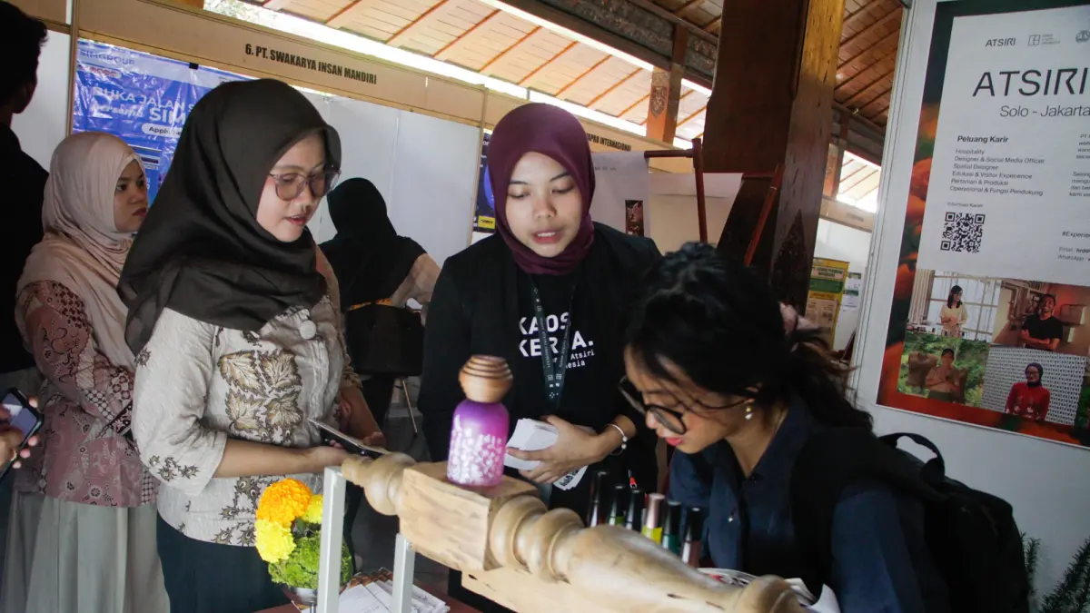 Solo Career Expo 2026 di Pendapa Balai Kota Solo. (M Ihsan/Radar Solo)