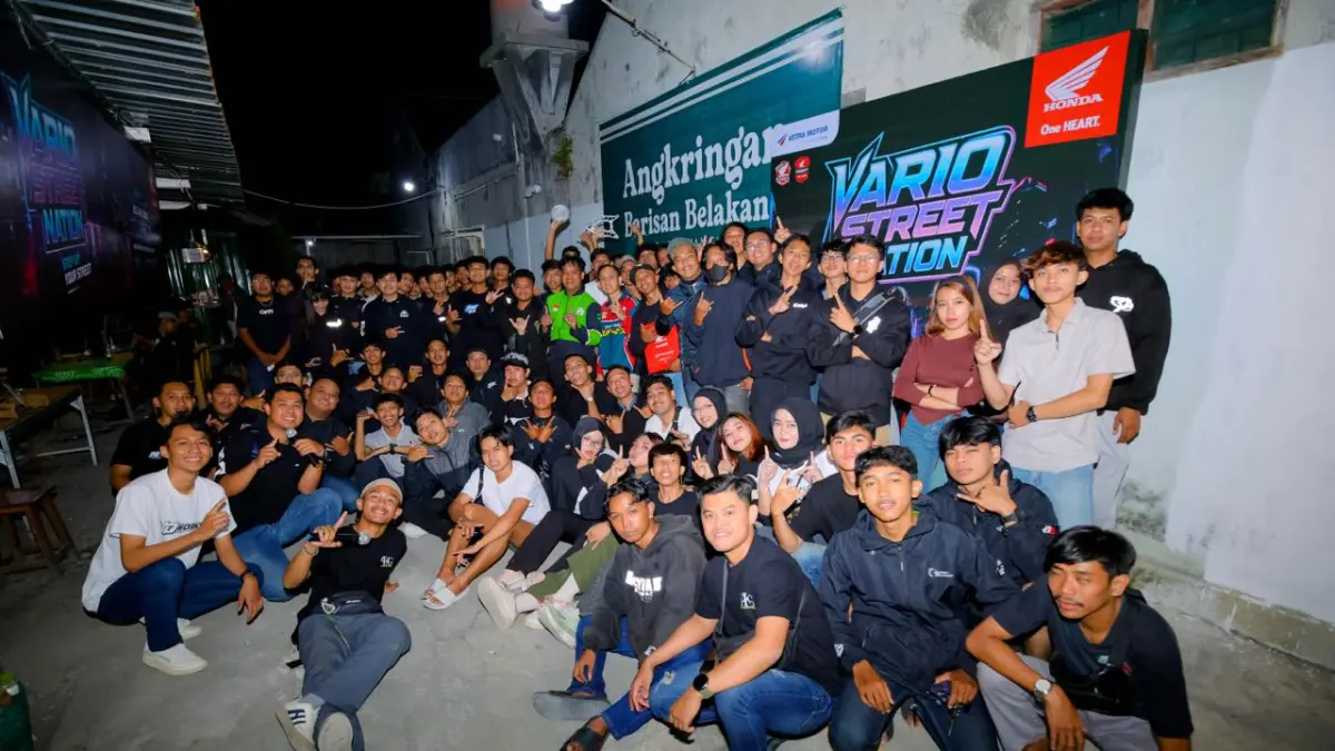 Vario Street Nations Kartasura, 105 Bikers Ramaikan Ajang Modifikasi dan Night Ride Vario Street