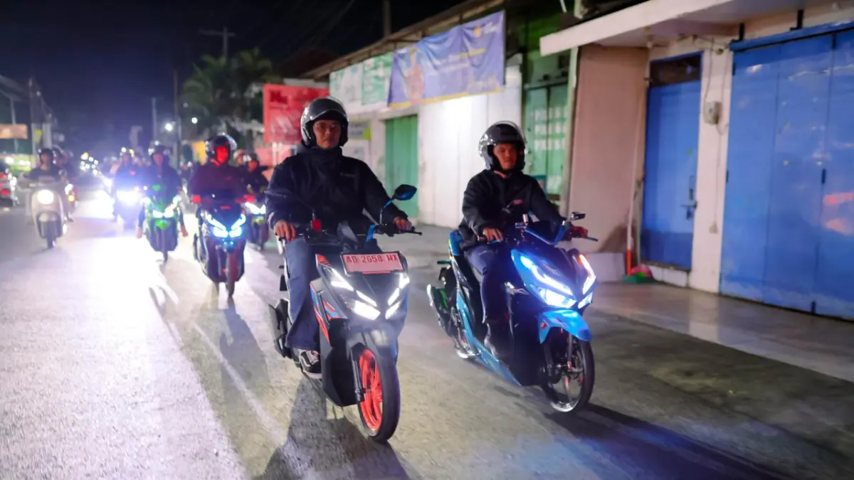 Vario Street Nations Kartasura, 105 Bikers Ramaikan Ajang Modifikasi dan Night Ride Vario Street