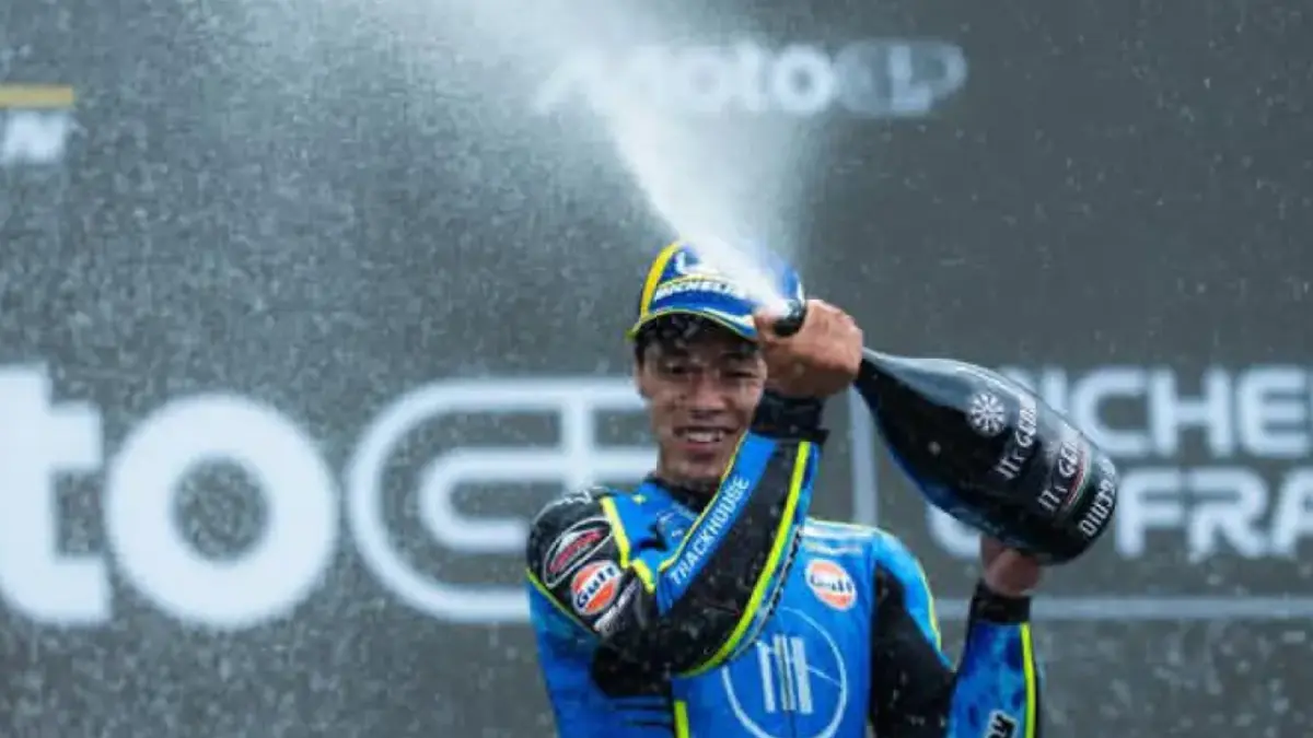 Ai Ogura sukses naik podium pertama di MotoGP Belanda 2026.
