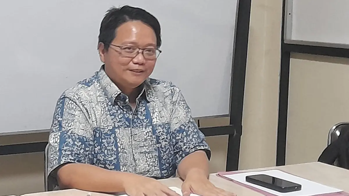 Joko Mukti Wijaya, direktur PT Kusuma Mukti Remaja selaku produsen MinyaKita yang berbasis di Karanganyar. (ISTIMEWA)