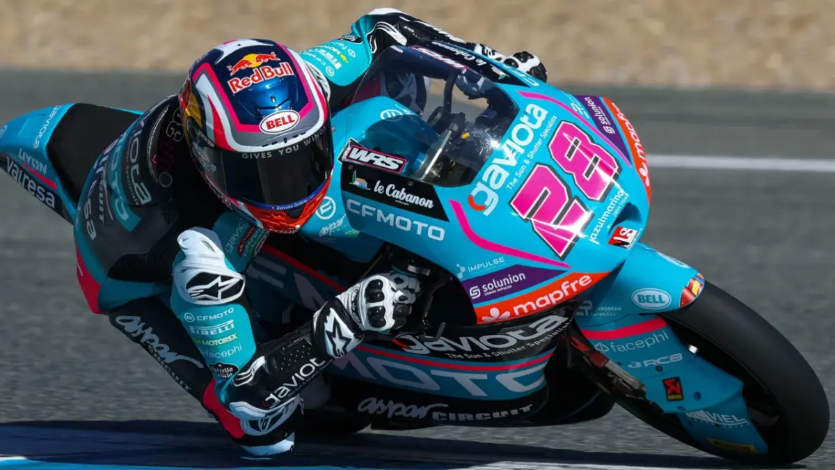 Maximo Quiles juarai Moto3 Belanda 2026. (motogp.com)