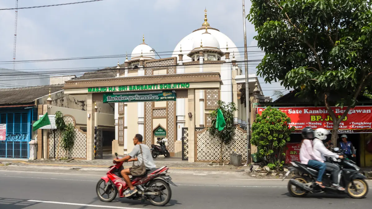 Masjid di Sri Sasanti Suyitno Pajang. (M Ihsan/Radar Solo)