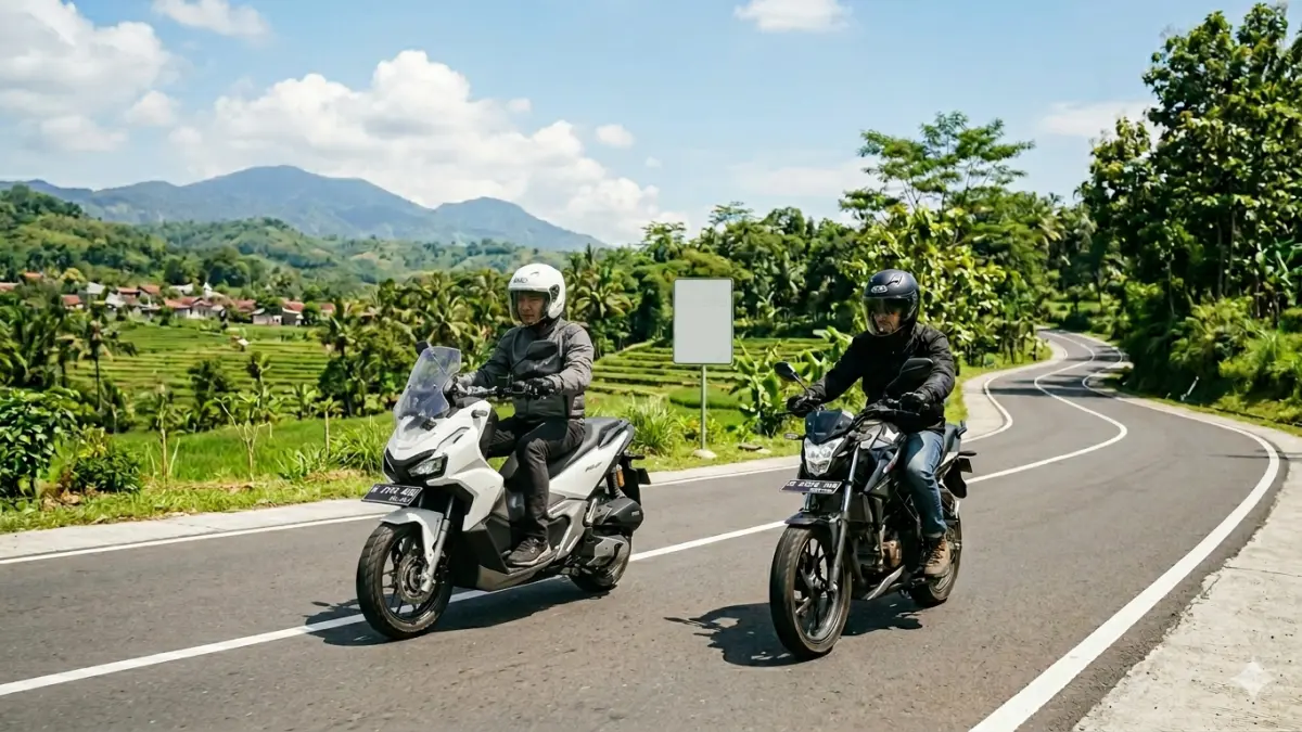 Panduan Aman dan Hemat BBM untuk Pengendara Motor Matik dan Manual, Simak Tipsnya