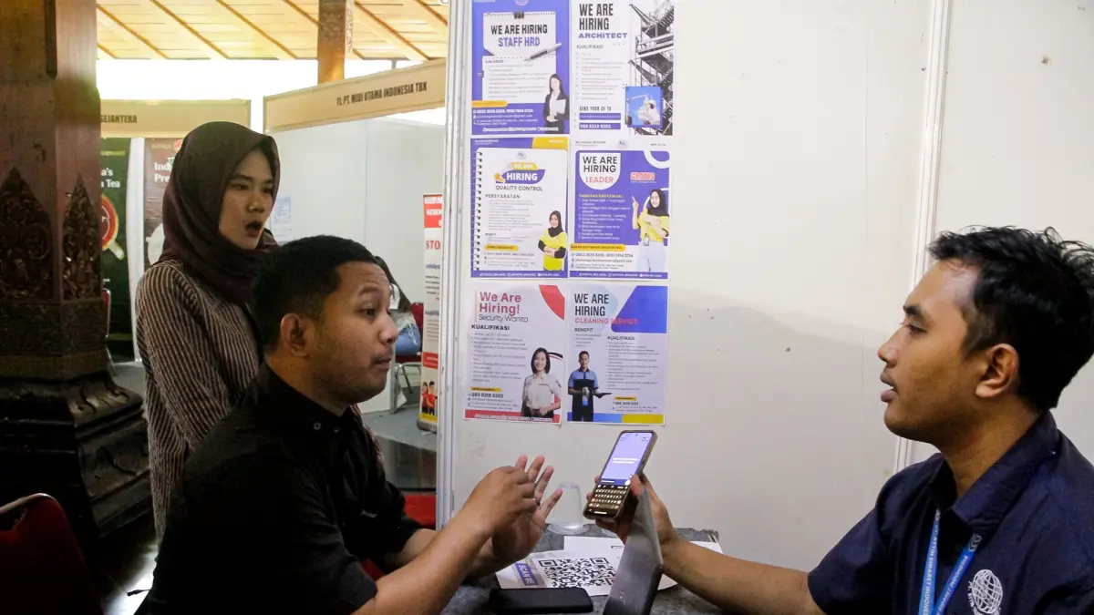 Solo Career Expo di Pendapa Balai Kota Solo. (M Ihsan/Radar Solo)