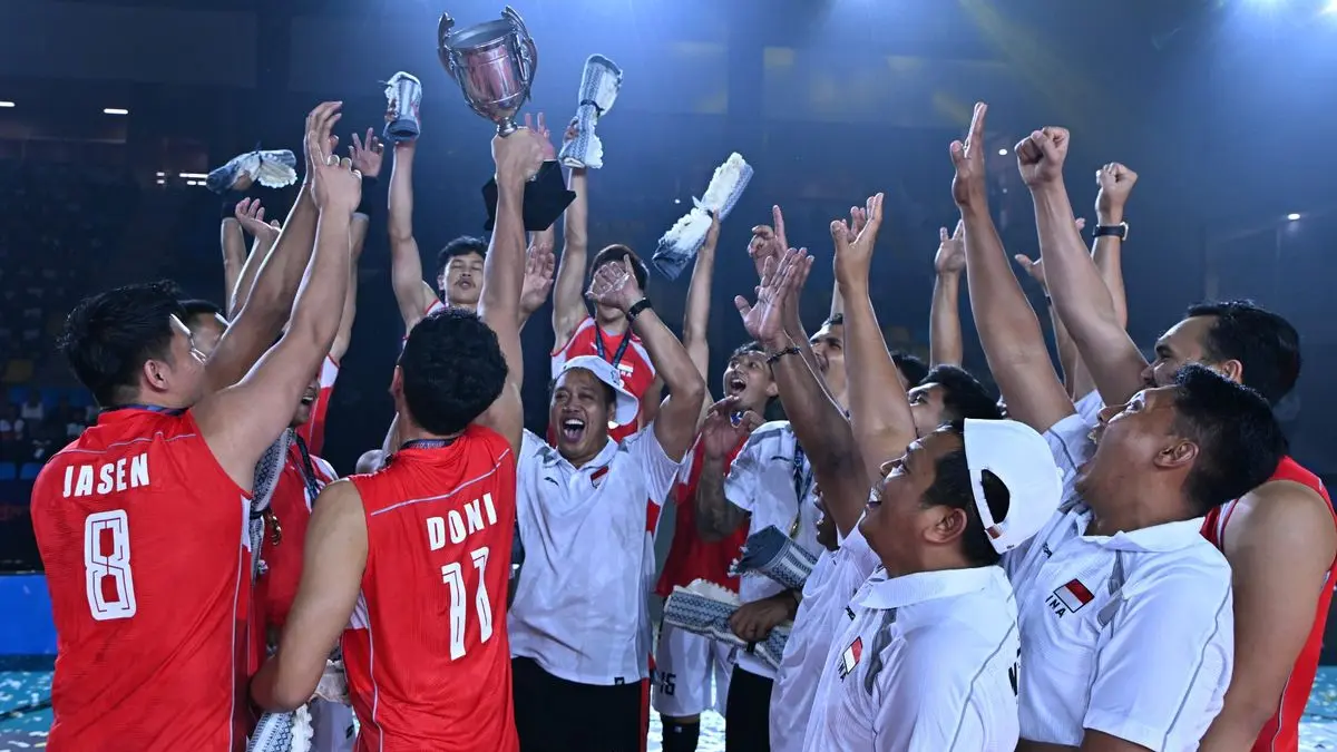 Timnas Voli Indonesia Juara AVC Men