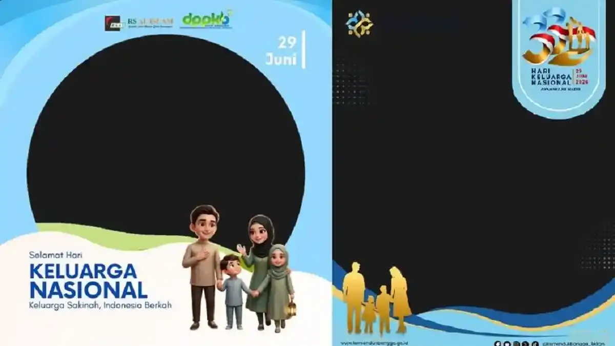Update! 50 Link Twibbon Hari Keluarga Nasional 2026 Gratis dan Terbaru, Langsung Pakai Tanpa Ribet