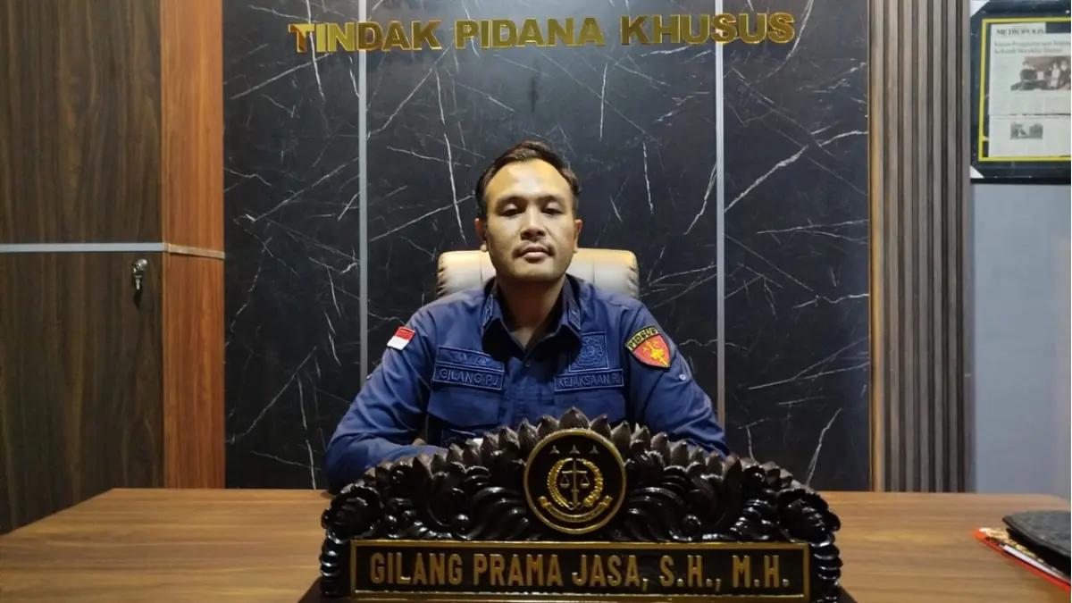 Kasi Pidsus Kejari Wonogiri Gilang Prama Jasa. (IWAN ADI/RADAR SOLO)