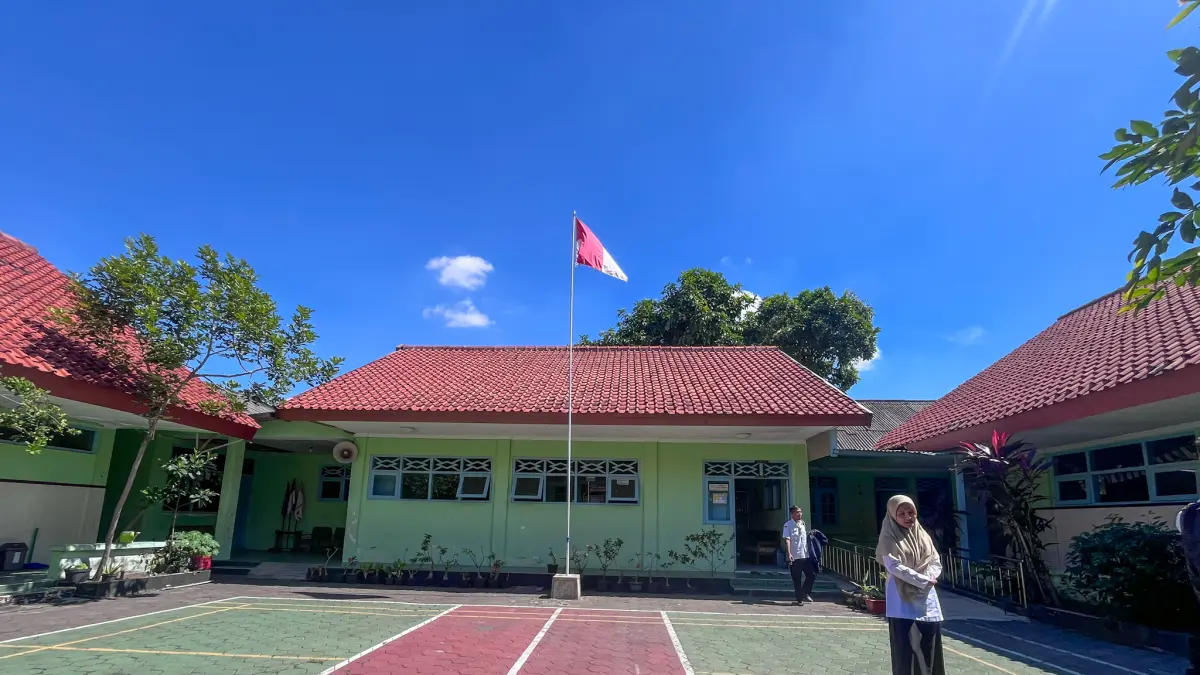 Halaman SDN Tegalnayu (M IHSAN/RADAR SOLO)