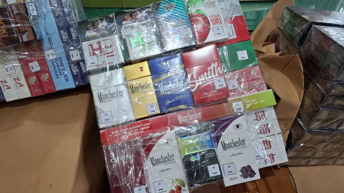 Ilustrasi rokok ilegal. (ISTIMEWA)