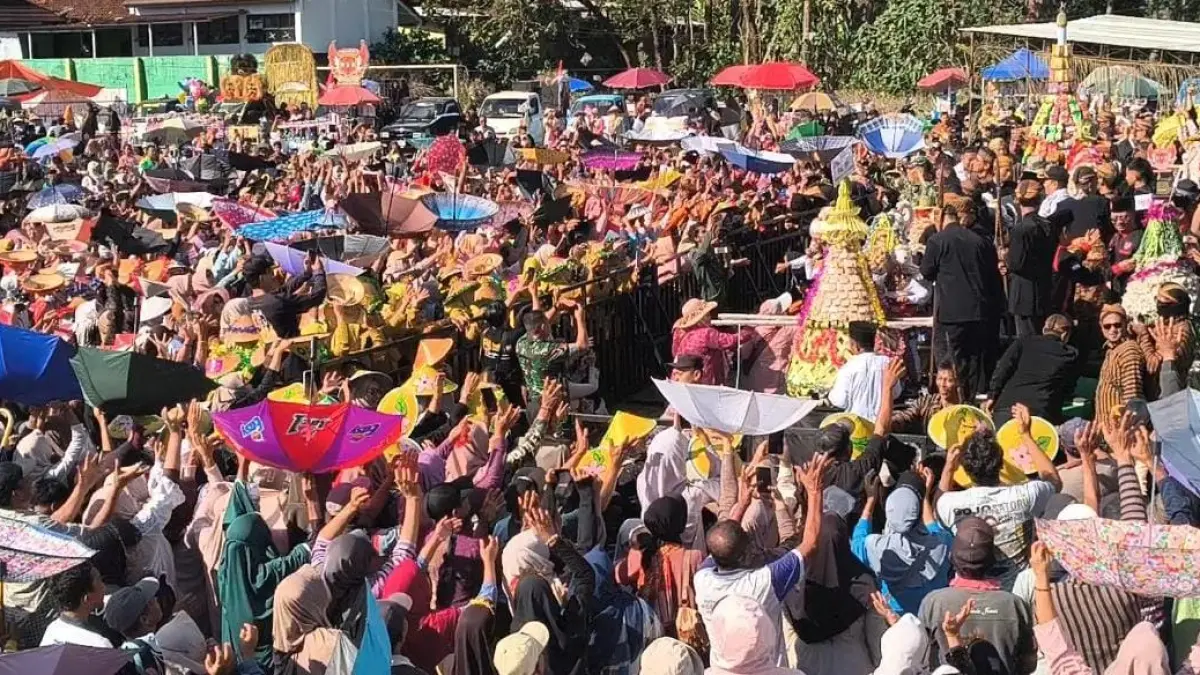 Tradisi Wahyu Kliyu di Desa Jatipuro, Kecamatan Jatipuro, Karanganyar, Rabu (1/7/2026). (Rudi Hartono/Radar Solo) 