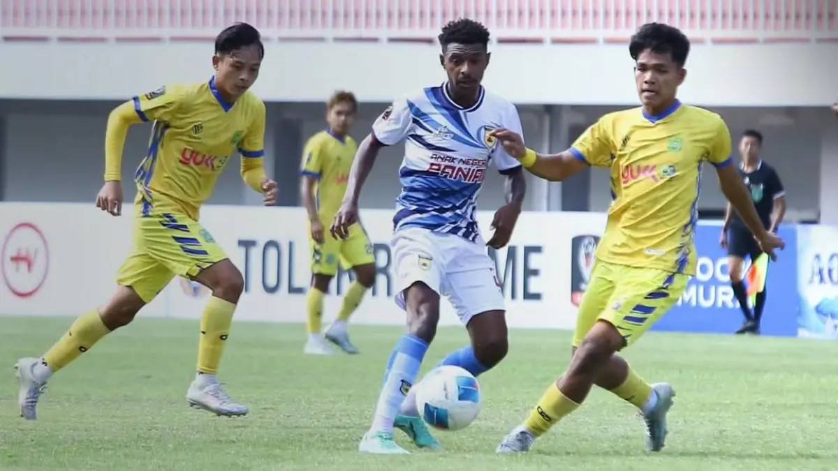 Laga Persipani Paniai vs Pesik Kuningan di Liga 4 2026. (Instagram Piala Presiden)