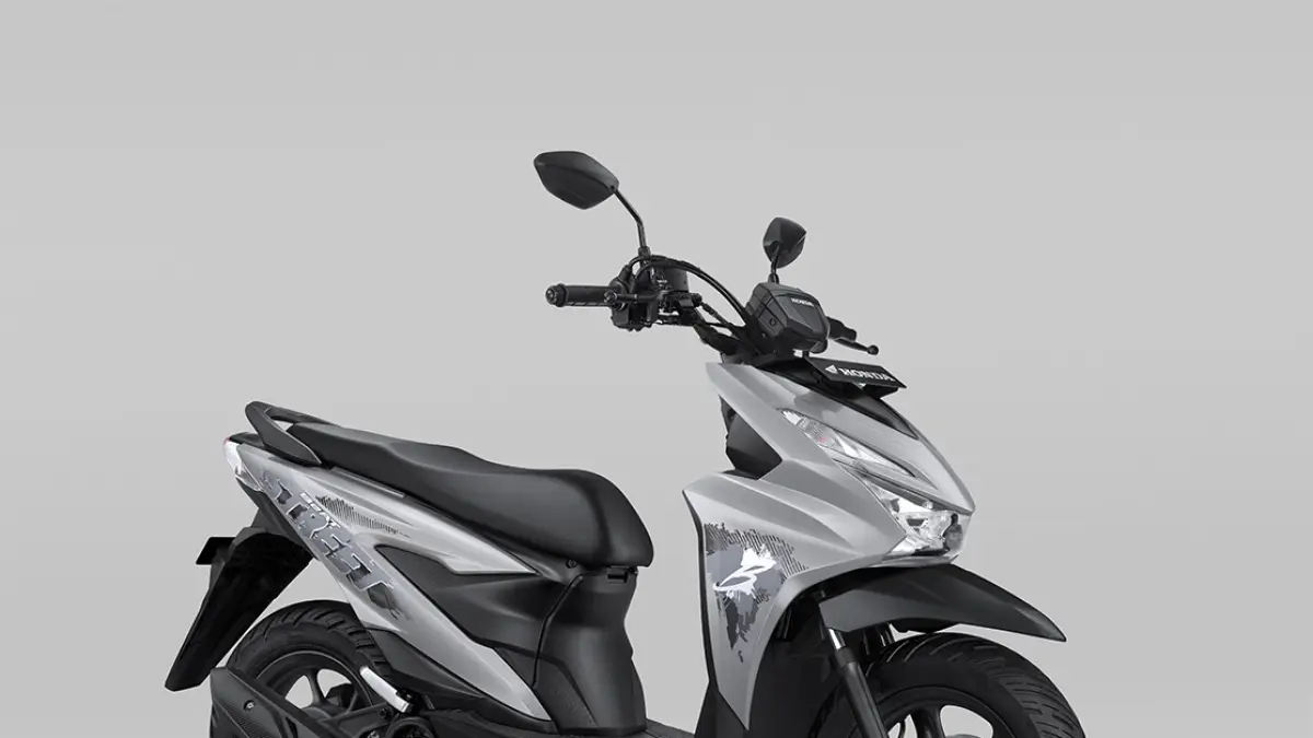 Honda BeAT Street warna baru Glossy Gray