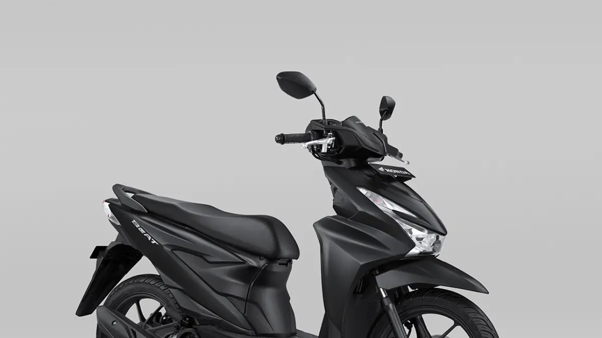 Honda BeAT warna Matte Black