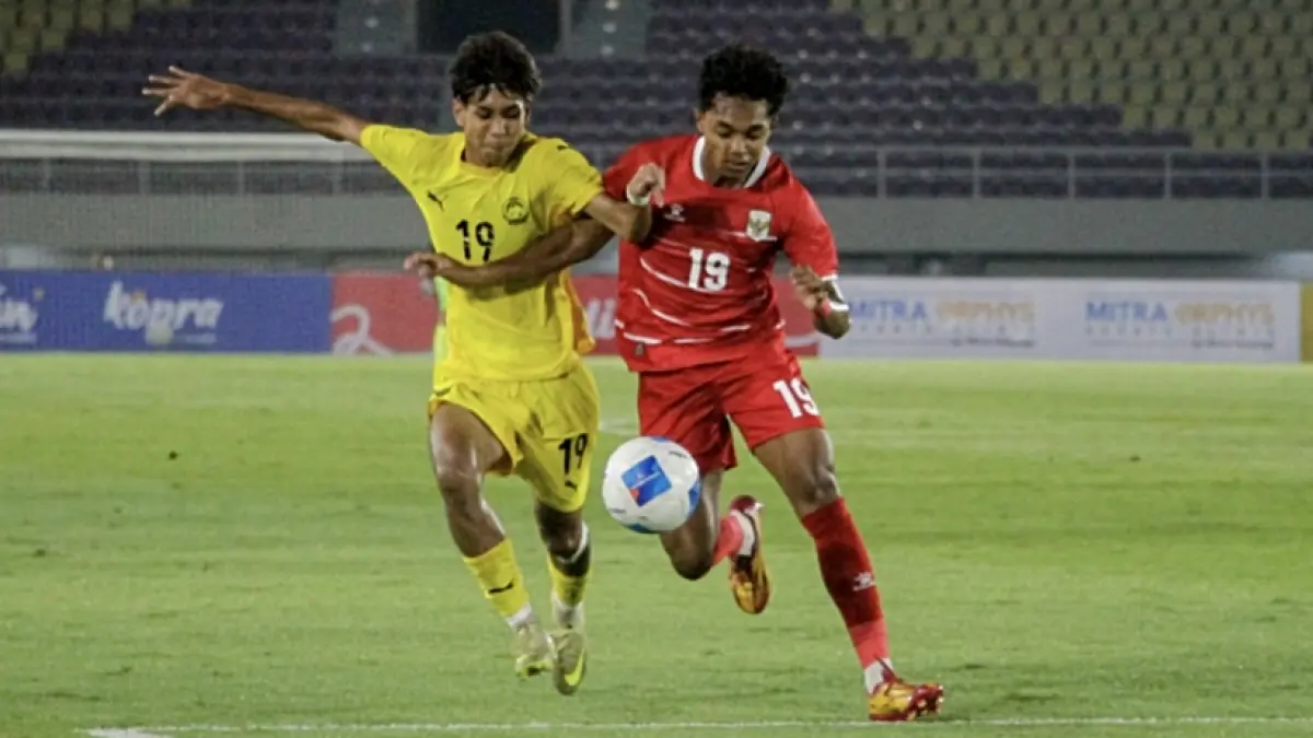 Pertandingan Timnas Indonesia U-17 vs Malaysia di Stadion Manahan Solo, Sabtu (4/7/2026) 