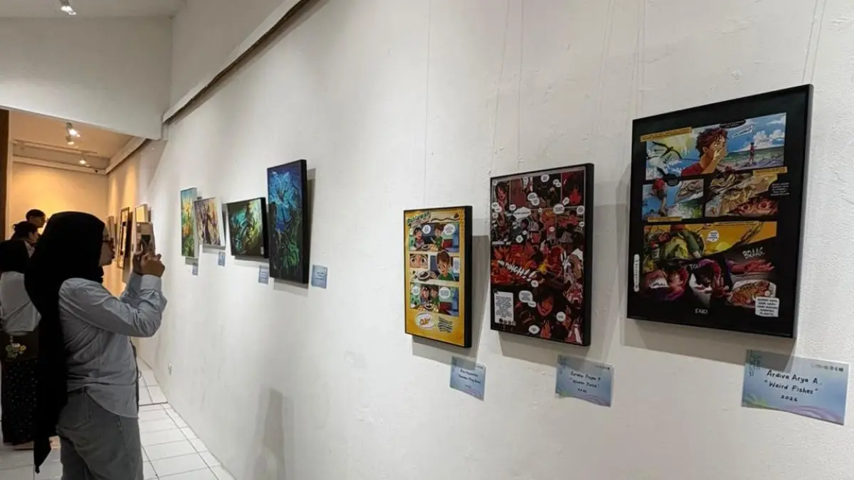Pameran bertema Konvergensi dijadwalkan berlangsung selama 7 hari hingga 11 Juli 2026 di Padia Natur Gallery. (ALFIDA/RADAR SOLO)
