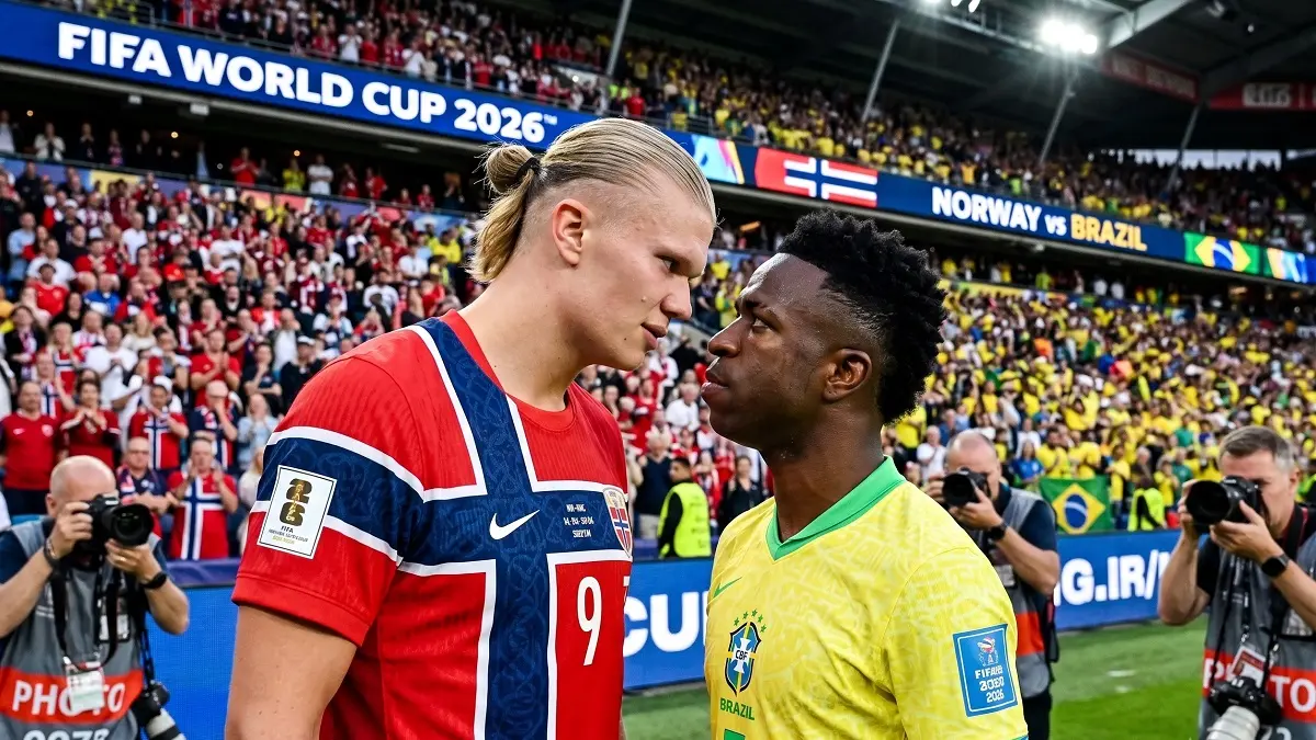 Prediksi Skor Brasil vs Norwegia di 16 Besar Piala Dunia 2026, Erling Haaland Siap Mengancam Selecao (GEMINI AI)