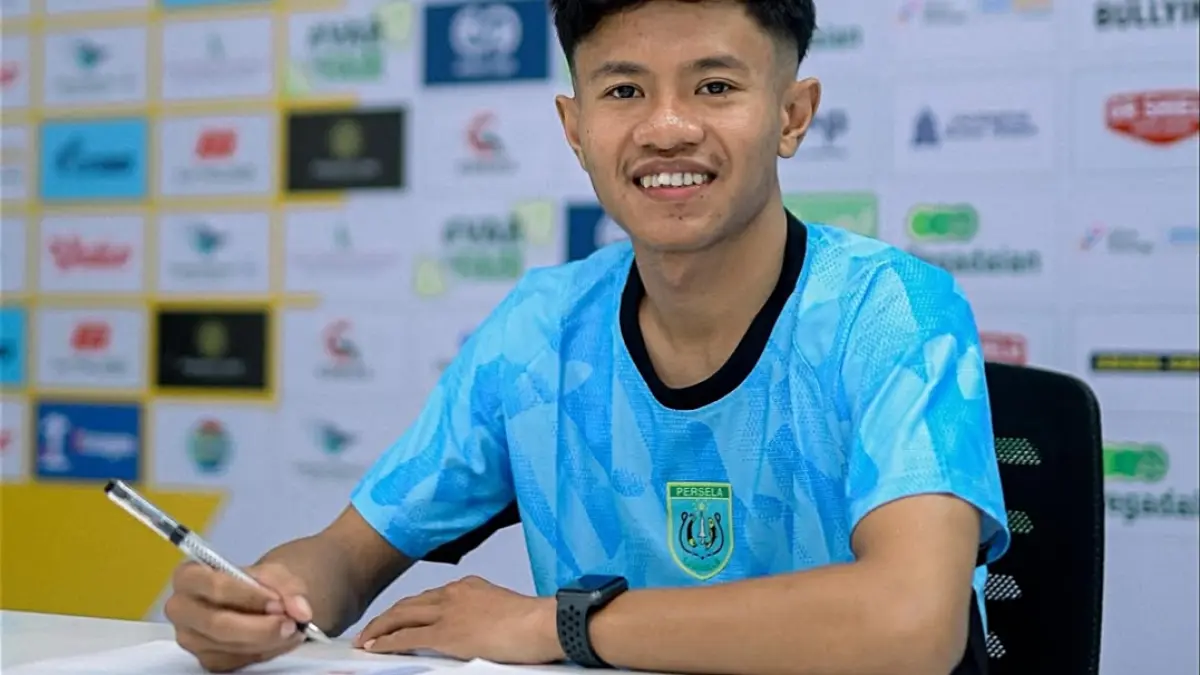 Ruy Arianto resmi direkrut Persela Lamongan. (Tim Media Persela Lamongan) 