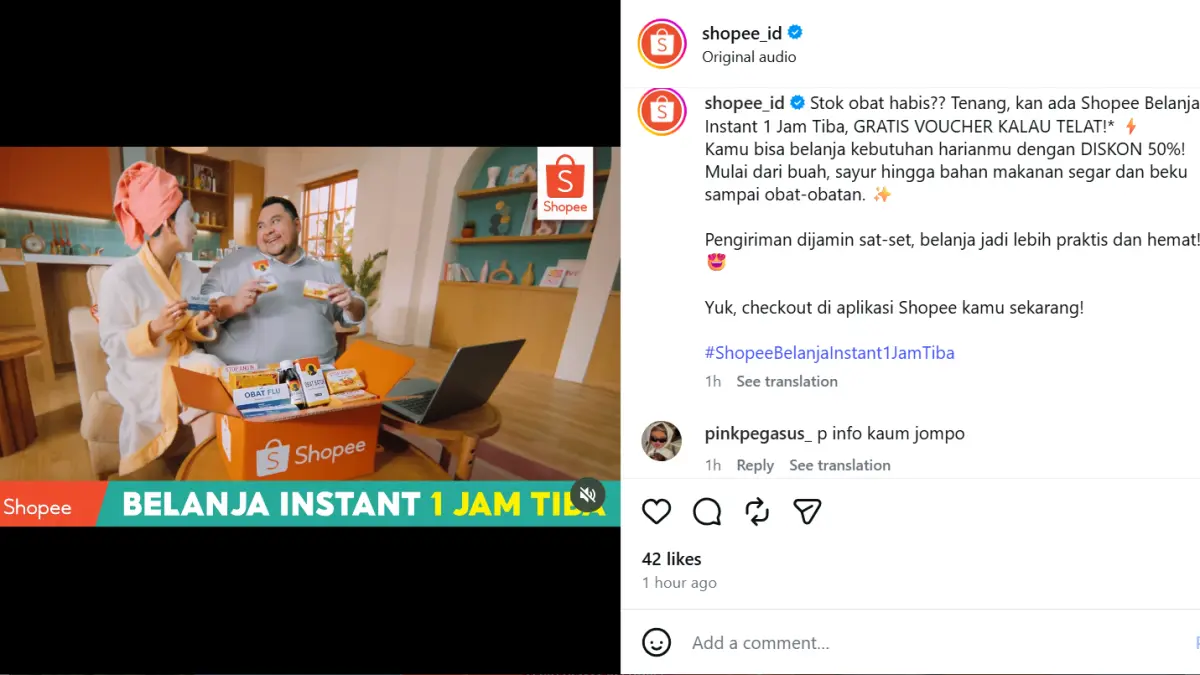 Tangkapan layar warganet. (ISTIMEWA)