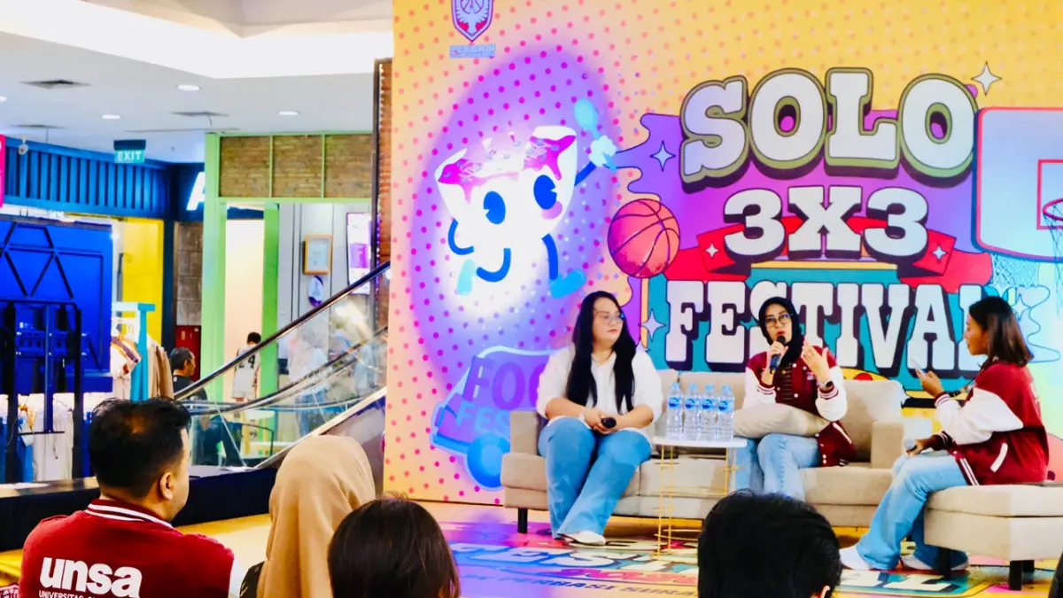Wakil Wali Kota Solo Astrid Widayani bicara soal pembinaan atlet usia dini. (Humas Pemkot Solo)