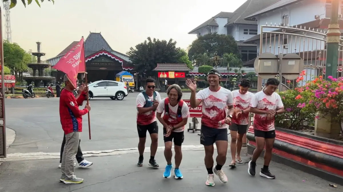 Lima pelari. (IWAN KAWUL/RADAR SOLO) 
