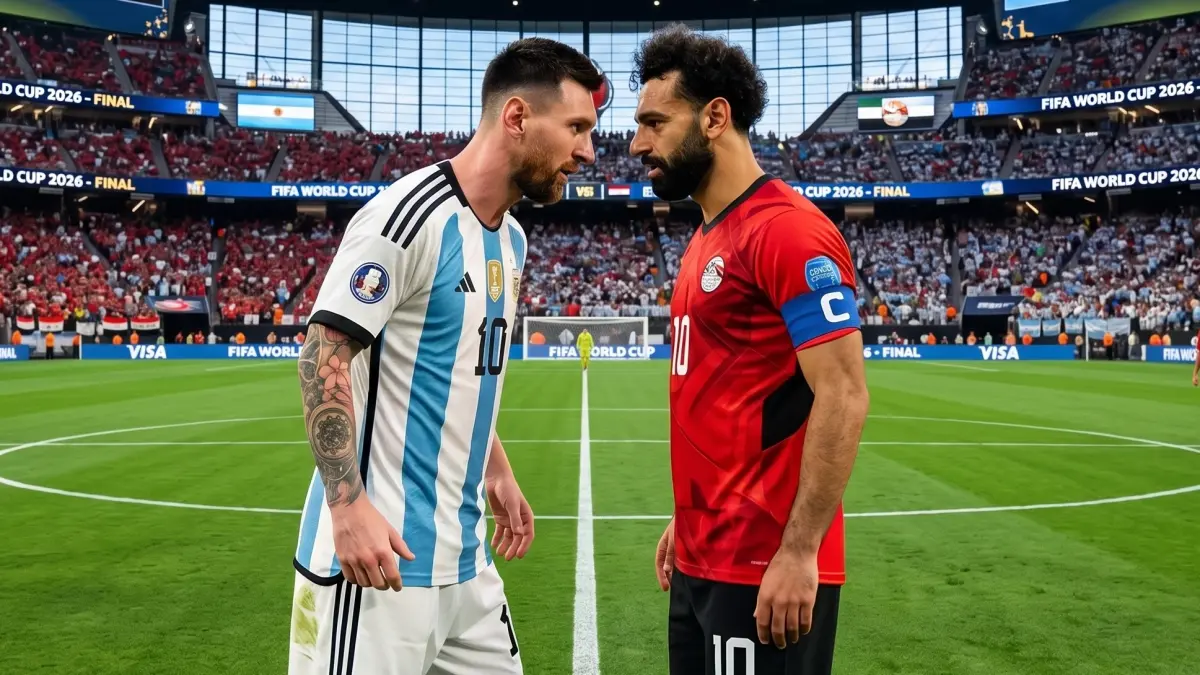 ILUSTRASI, Prediksi Skor Argentina vs Mesir 16 Besar Piala Dunia 2026: Messi Cs Diunggulkan, tetapi Wajib Waspada (GEMINI AI)