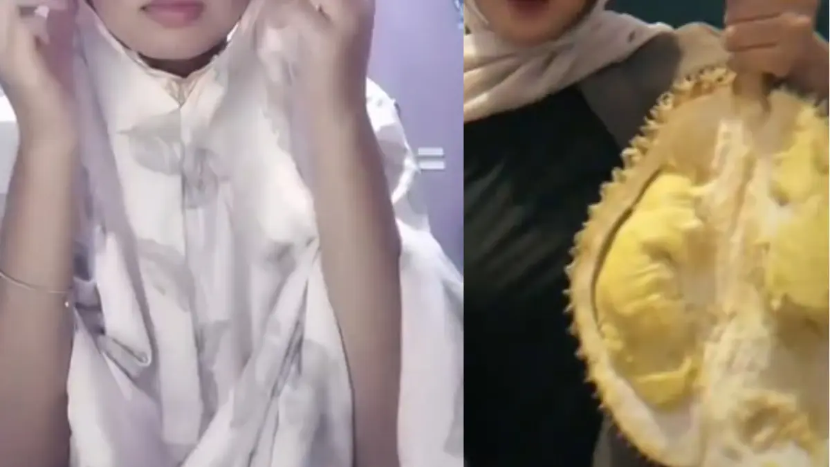 Video mukena putih hingga durian viral di TikTok.