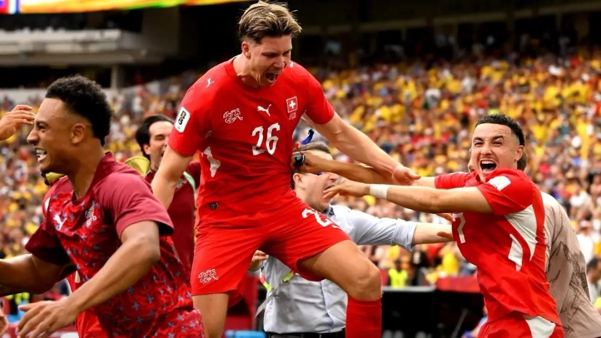 Hasil Piala Dunia 2026 Hari Ini: Swiss vs Kolombia Berakhir 0-0, Adu Penalti Antar Granit Xhaka dkk ke Perempat Final (https://www.instagram.com/swissnatimen/)