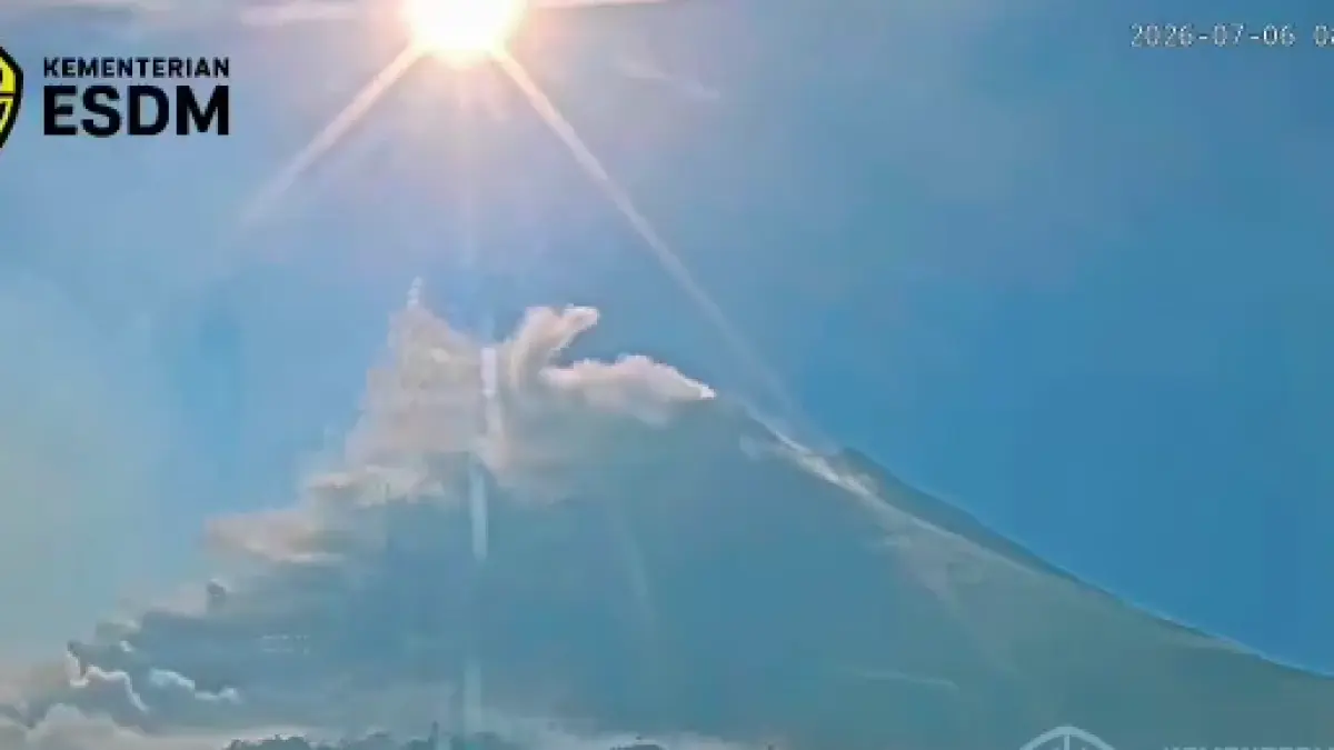 Kondisi Gunung Merapi berada pada Level III (Siaga). (DOK.BPPTKG)