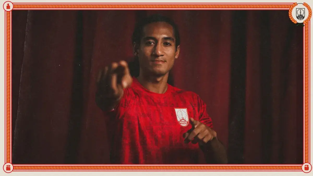 Alkelvin Bhaghi resmi jadi bagian dari Persis Solo di Liga 2 2026/2027. (Tim Media Persis Solo)