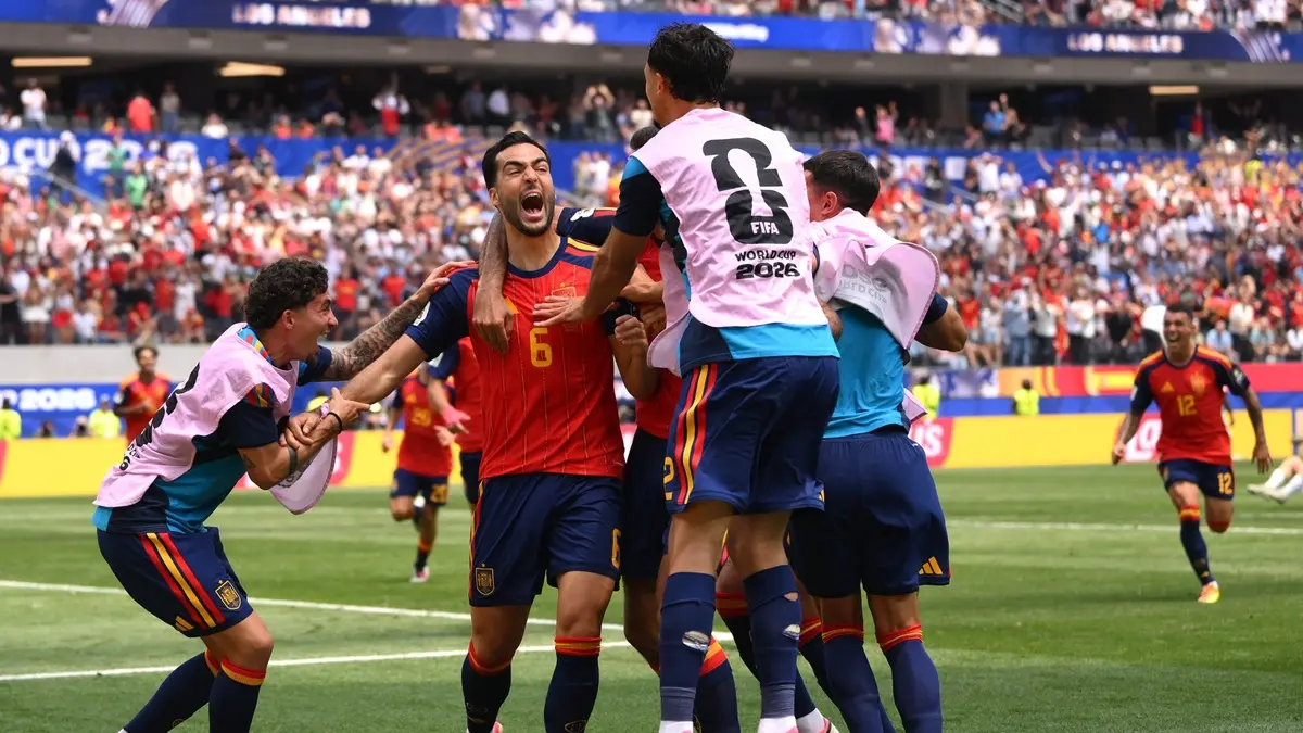 Hasil Piala Dunia 2026 Hari Ini: Spanyol vs Belgia 2-1, Gol Mikel Merino Bawa La Roja ke Semifinal (https://x.com/FIFAcom)