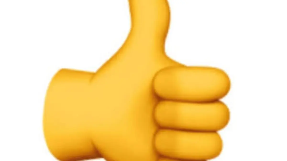 Emoji jempol. (Ist)