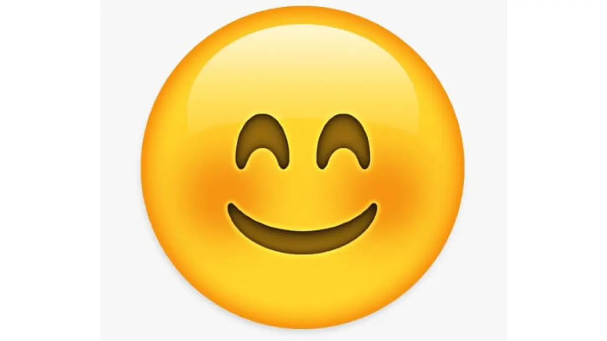 Emoji senyum. (Pixabay)