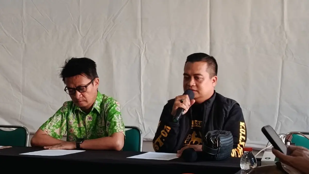 Jumpa pers Surakarta World Cup Fanfest 2026 yang akan digelar di Balai Kota Solo. (ALFIDA NUCHOLISAH/RADAR SOLO)
