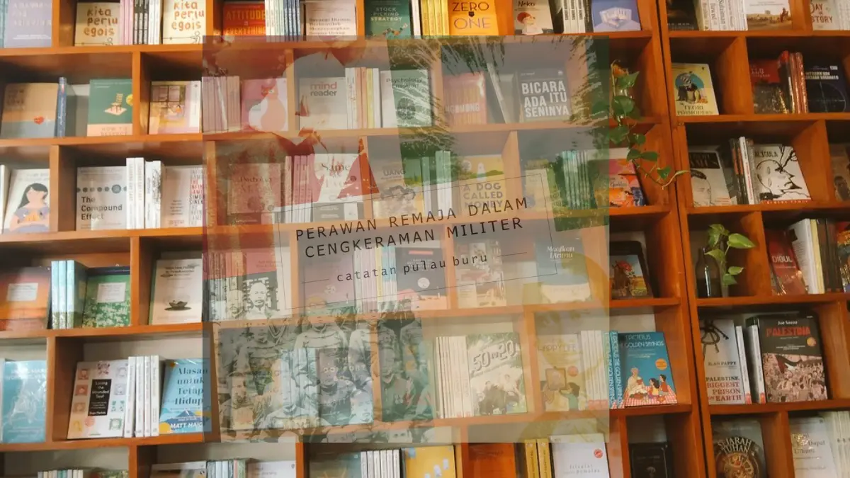 Susunan Buku yang Ada di Solusi Buku. (Annas Rohmanda Purbaningrum)