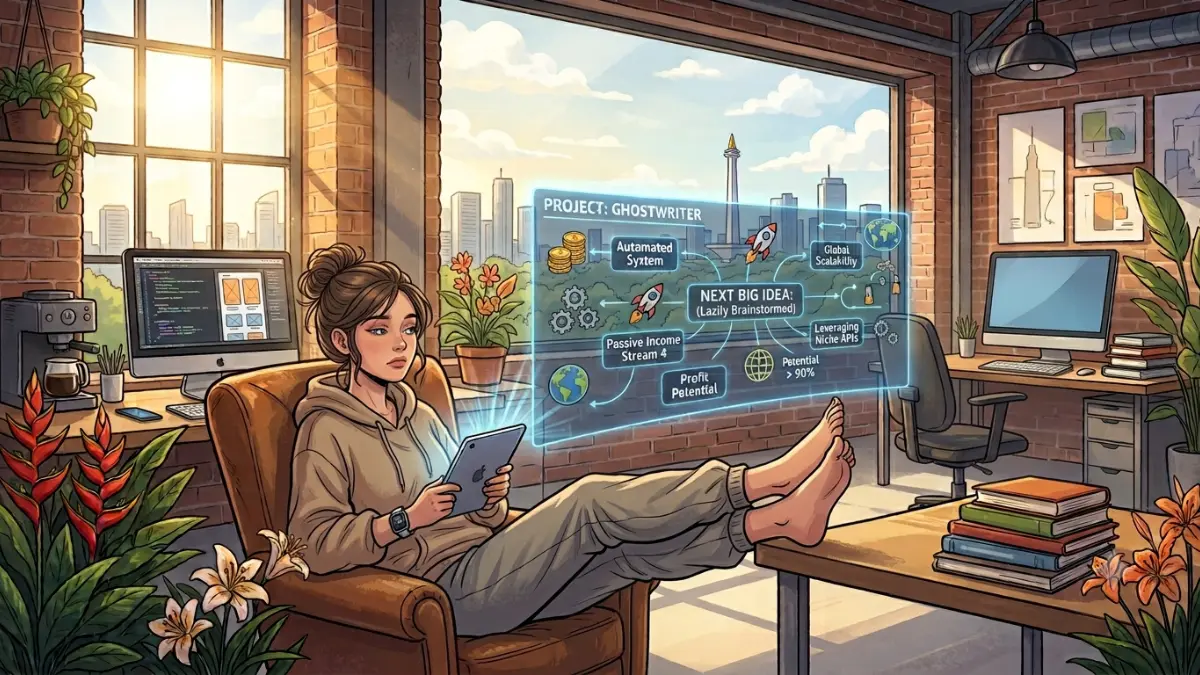Ilustrasi Lazy Ambitious. (AI Generated)