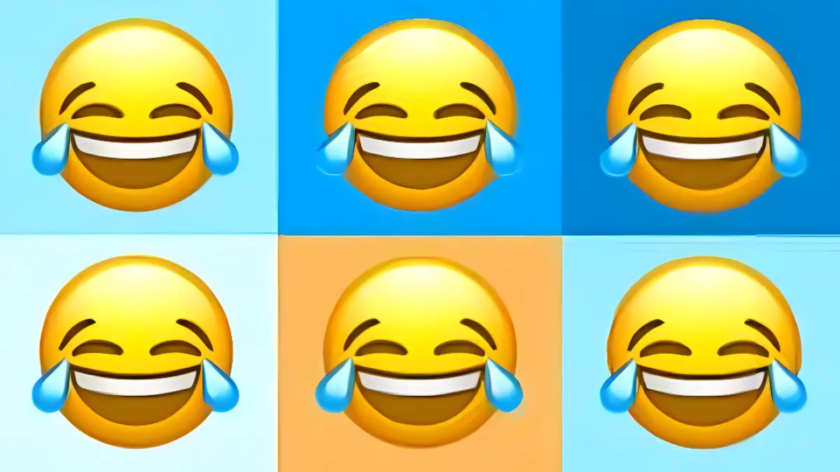 Bukan kata baku, emoji Face with Tears of Joy pernah dinobatkan sebagai "Word of the Year" oleh Oxford Dictionaries pada 2015. Gambar: Pinterest.