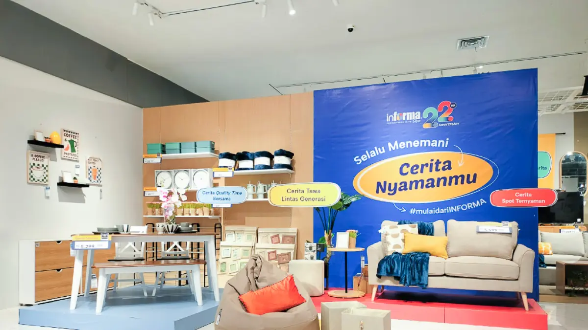 Temani Cerita Nyaman Keluarga Indonesia Selama 22 Tahun, INFORMA Hadirkan Promo Anniversary dan Inspirasi Hunian