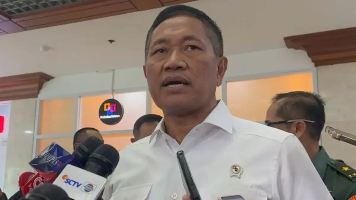 Wamenhan Donny Ermawan, kini jabat Gubernur Universitas Republik Indonesia. (ANTARA/Rio Feisal)