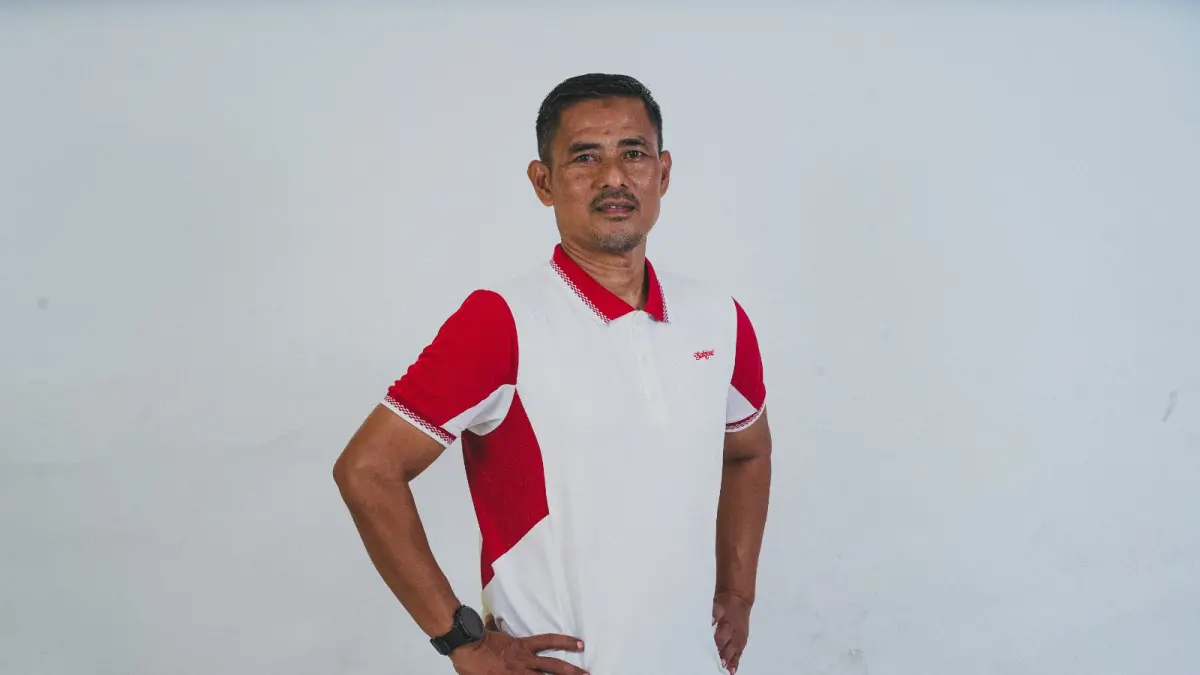 Asisten Pelatih Persis Solo Nurcholis Majid. (Tim Media Persis Solo)