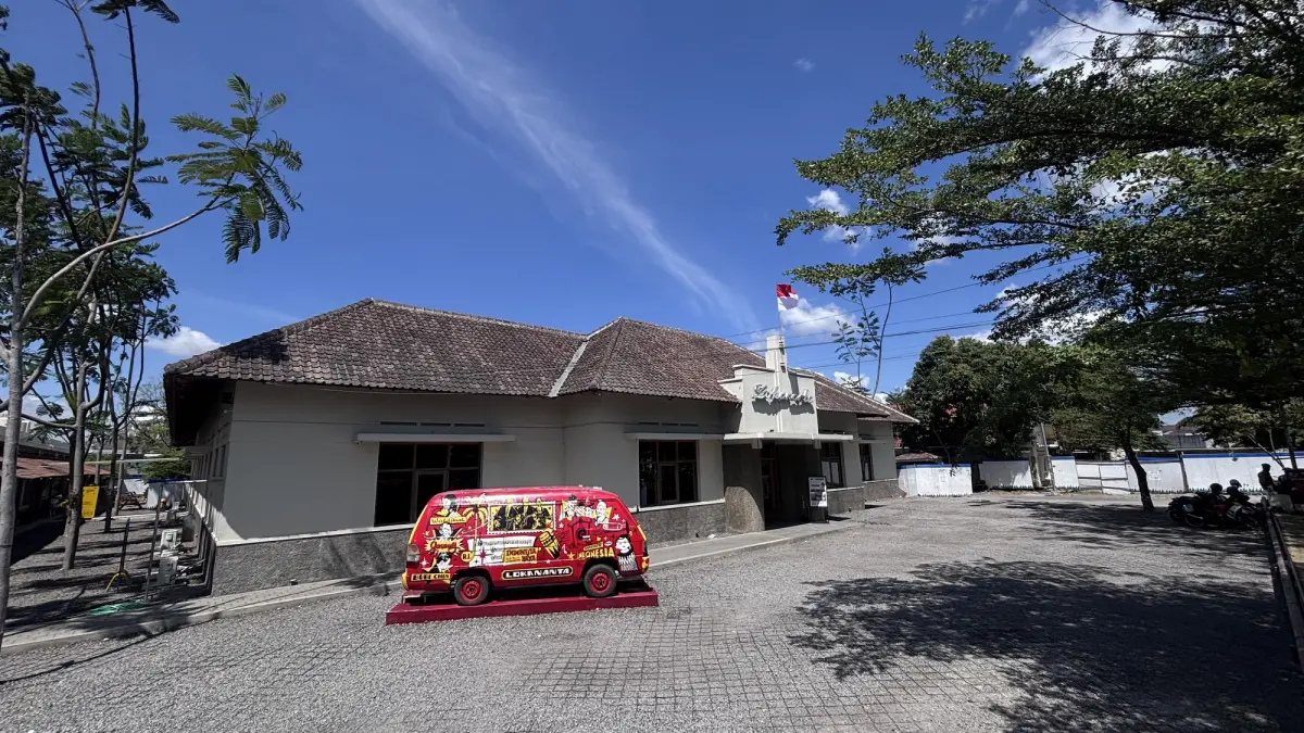 Lokananta menjadi sorotan setelah ditemukan miras kemasan di ruang bahagia. (Areif Budiman/Radar Solo)