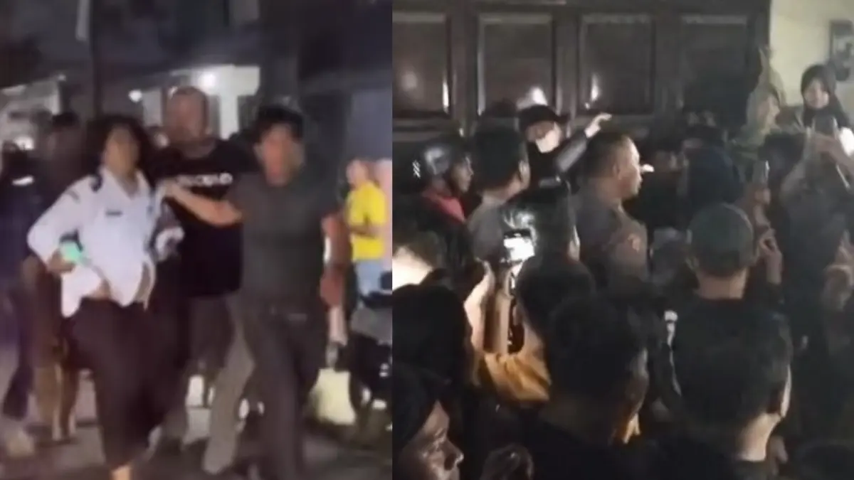 Viral oknum guru SD di Tanjungbalai digeruduk warga usai diduga serahkan muridnya ke suami hingga jadi korban kekerasan seksual. (Istimewa)