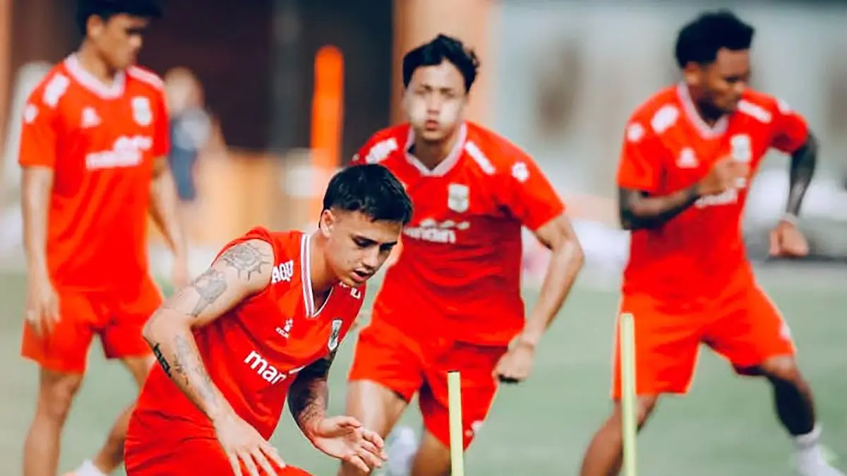 Pemain Eliano Reijnders saat mengikuti pemusatan latihan di Bali sejak 5-11 Juli 2026.(Dokumentasi Bali United)