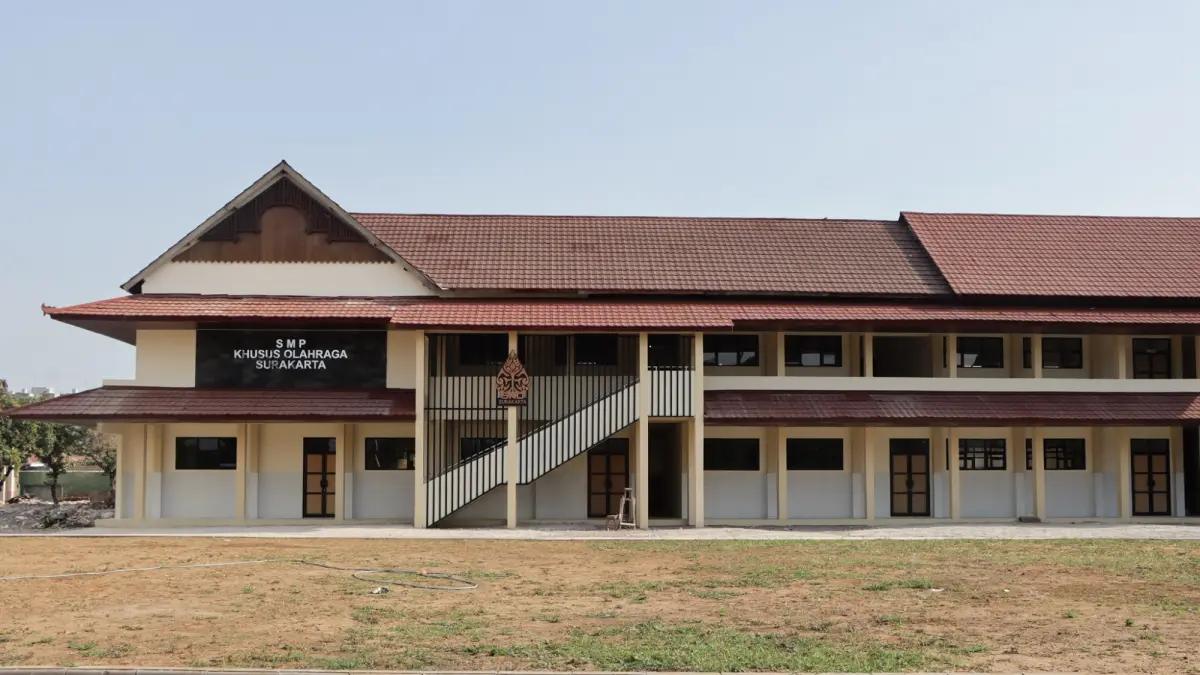 SMP Khusus Olahraga Solo diharapkan menjadi pencetak atlet usia muda. (M Ihsan/Radar Solo)