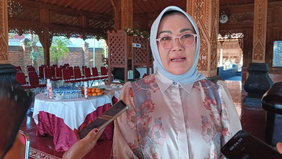 Bupati Klaten periode 2017-2025 Sri Mulyani. (Angga Purenda/Radar Solo)
