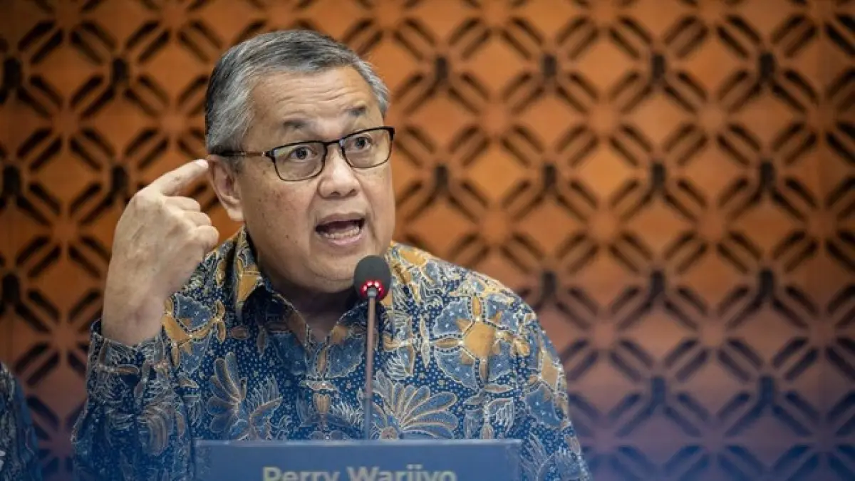 Gubernur Bank Indonesia Perry Warjiyo Mengundurkan Diri dari Jabatan, Ini Penjelasan Pemerintah (ANTARA FOTO/BAYU PRATAMA S)