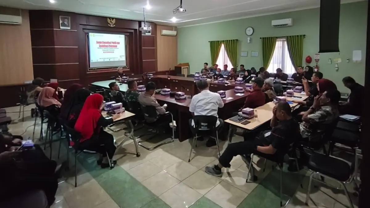 RSUD dr. Soediran Mangun Sumarso Wonogiri gelar Forum Konsultasi Publik dan Sosialisasi Pelayanan di ruang Kunthi rumah sakit setempat, Sabtu (18/7/2026). Kegiatan ini merupakan upaya membangun komunikasi yang lebih baik dengan masyarakat. (ISTIMEWA)