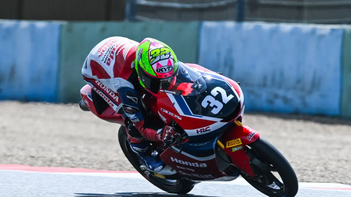 Amankan Poin di Prancis, Kiandra Ramadhipa Tembus 5 Besar Klasemen Paruh Musim Moto3 Junior World Championship 2026 (Dok. PT Astra Honda Motor)