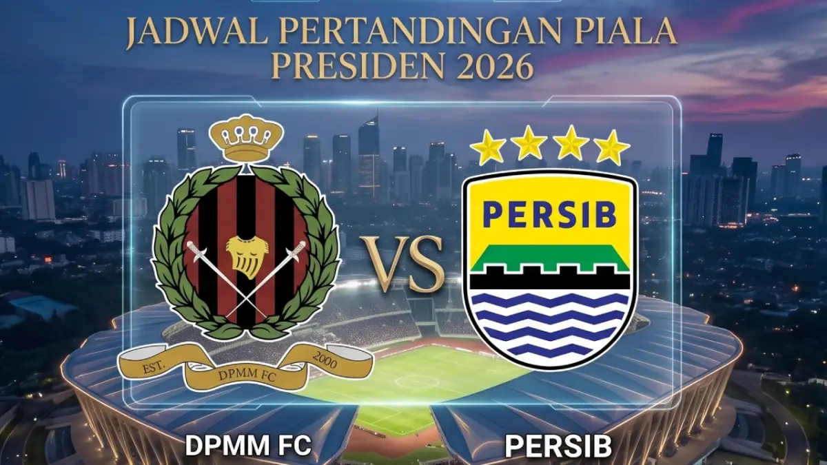 Laga DPMM FC vs Persib Bandung Piala Presiden 2026 digelar Selasa malam (28/7/2026).