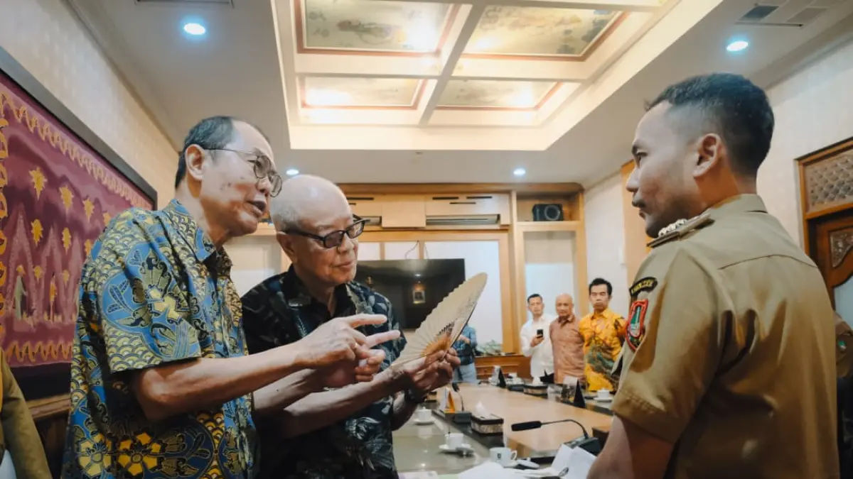 Pewakilan Jepang bertemu dengan Wali Kota Solo Respati Ardi. (Humas Pemkot Solo)